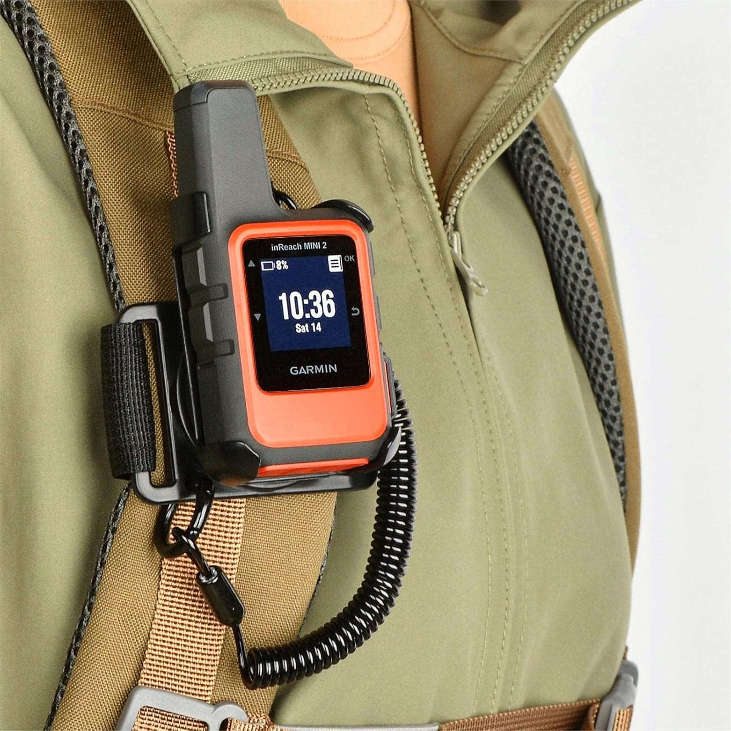 garmin inreach mini 2 backpack mount Giant Loop Tracker Packer chest harness Lamborsafe Backpack Tether Mount Fits