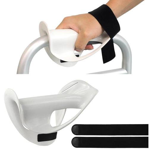 Walker Hand Support with Dual Anti-Slip Straps – Comfortable Splint for Elderly & Limited Hand Mobility Users, Walker Splint Easy to Use at Home/Outdoor