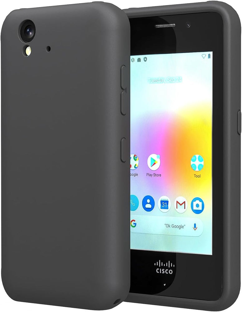 VoIP Phone Case for Cisco Wireless Phone 840, Cisco CP-840 Case Provides Full Edge Protection Against Drops & Impacts, Cisco 840 Case Non-Slip Soft Touch Black