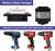 New Drill Belt Clip - Heavy Duty Drill Holder for 1.25"/1.75"/2" Tool Belt, Cordless Drill Belt Holster with Belt Clip - Easy to Access Drill Impact Driver Gun Nailer