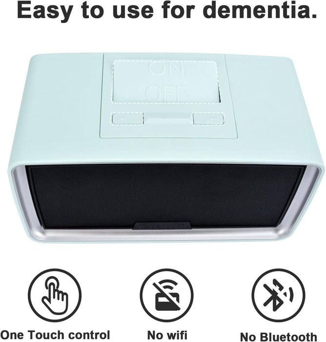 Seniors Simple Music Player |  MP3 Music Box Products Gifts for Elderly and Dementia Alzheimer’s Patients 32GB