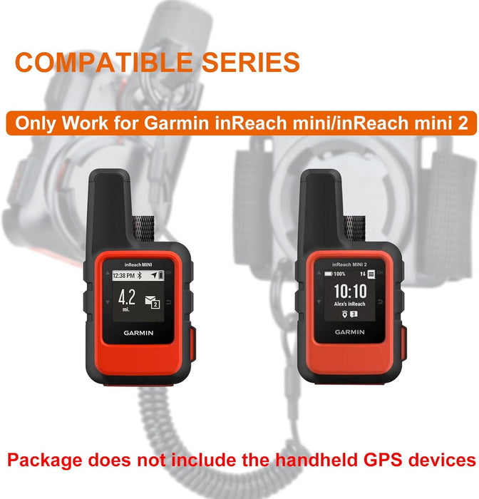 garmin inreach mini 2 backpack mount Backpack Tether for Garmin inReach Mini/inReach Mini 2 Handheld GPS