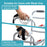 Walker Hand Support with Dual Anti-Slip Straps – Comfortable Splint for Elderly & Limited Hand Mobility Users, Walker Splint Easy to Use at Home/Outdoor