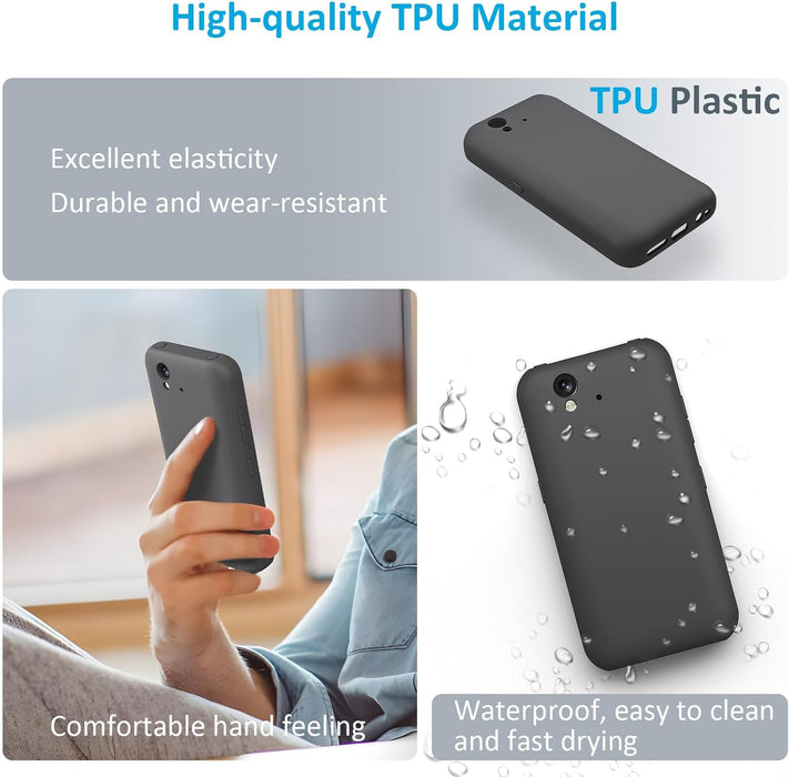 VoIP Phone Case for Cisco Wireless Phone 840, Cisco CP-840 Case Provides Full Edge Protection Against Drops & Impacts, Cisco 840 Case Non-Slip Soft Touch Black
