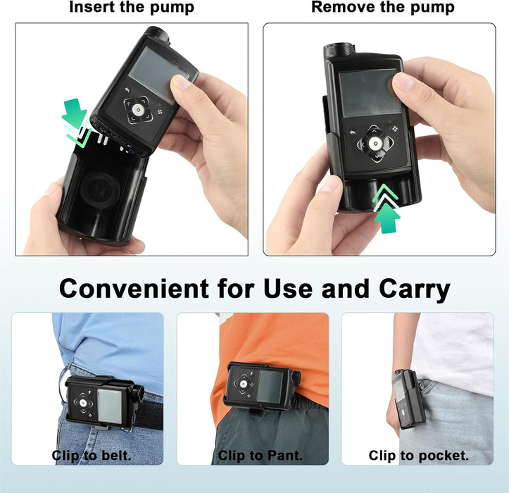 Insulin Pump Case for Medtronic 780G with 360° Swivel Belt Clip Medtronic 780G Accessories for Diabetic