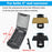 Tactical Radio Holder Duty Belt, Radio Holster Walkie Talkie Holder Belt Clip Law Enforcement Accessories for Motorola, BaoFeng, Midland, Hytera Radios