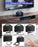 5.8 GHz Wireless TV Speakers for Hard of Hearing Seniors, Portable TV Speakers for Smart TV, No More Struggling for Volume, No Sound Lag, 5 Cables Include to Connect TV