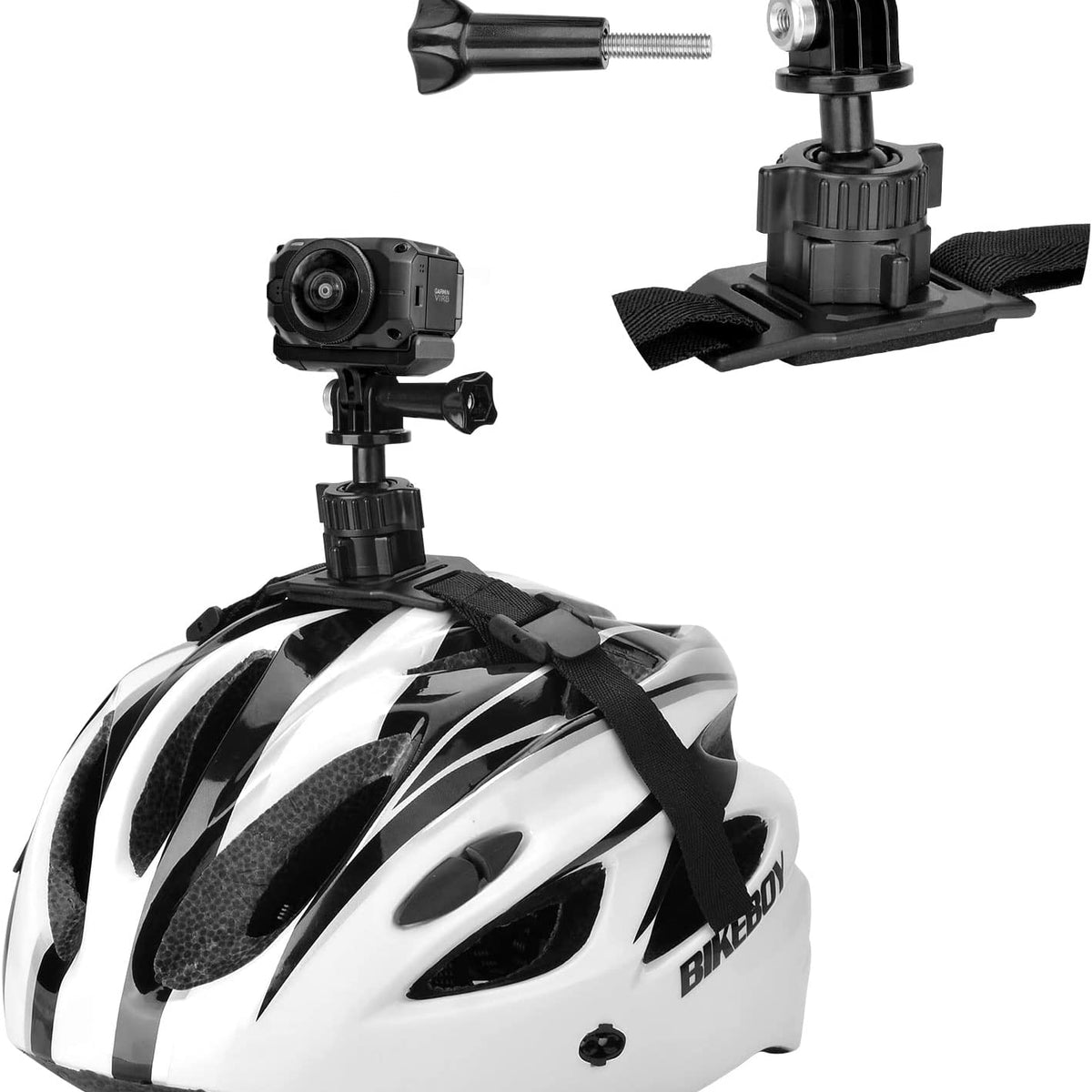 garmin virb motorcycle helmet Vented Helmet Strap Mount for Garmin VIRB Series, Adjustable Bicycle H —  Products for Health