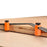 Taller Stair Gauges for Framing Square, Stair Gauge Knob for Layout Attachment Framing Jigs (Orange - 2-Pack)
