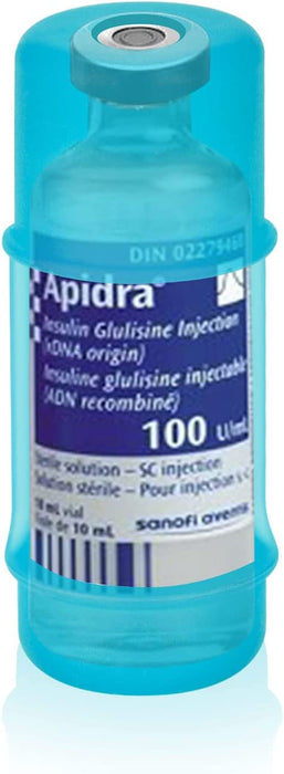 Insulin Vial Protector for Lantus Apidra Admelog Insulin, Diabetes Insulin Silicone Sleeve Vial Holder Case for 10ML Insulin Vials