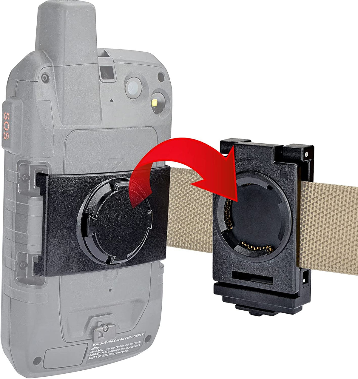 Belt Mount Clip for Garmin Montana 700i / 750i Handheld GPS ( NOT for — Products for Health