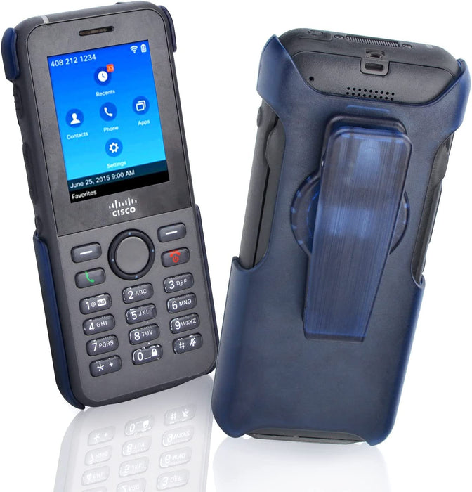 VoIP Phone Holster for Cisco 8821 Cisco 8821-EX with 360° Rotating Belt Clip Carrying case for Cisco Wireless IP Phone