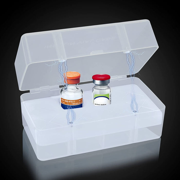 8-Slot Insulin Vial Storage Box for Fridge, Insulin Vial Holder Case f —  Products for Health