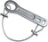 Small Metal Oxygen Cylinder Tank Wrench | O2 Key with Lanyard Cable Chain for CGA 870 Standard Post Valves for Sizes M2 A(M4)