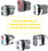 Magnetic Rangefinder Mount Strap for Golf Cart Railing, Adjustable Golf Range Finder Magnet Holder Band, Fits for All Models Without Covering The Buttons
