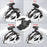 NiteRider Lumina Helmet Mount with 360 Degree Rotating, Adjustable NiteRider Bicycle Helmet Strap Belt Holder for NiteRider Lumina Max/Pro/Boot/Micro Series, Swift/Mako Series