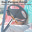 Cigar Holder, Magnetic Golf Cigar Stand can Hold Cigarette, Durable Cigar Clips for Golf Cart, Boating, BBQ Grills,Travel, Come with 2pcs Magic Tape Ties,1pcs Anti-Lost Strap