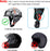 Motorcycle Helmet Quick Release Buckle Kit, Helmet Chin Strap Adapter ONLY for D-RING Half Helmet - Install without Cutting Straps, Easy One-Hand Release While Wearing Gloves