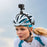 Vented Helmet Strap Mount for Garmin VIRB Series, Adjustable Bicycle Helmet Mounting Strap Head Belt Holder with 360 Degree Rotating