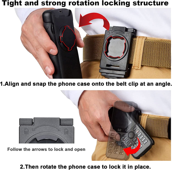 Belt Clip for Cisco 8821 and Cisco 8821-EX Wireless VoIP Phone