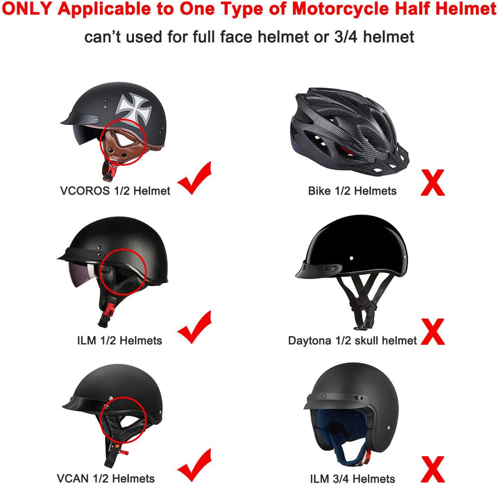 Half Helmet Ear Pads, Half Helmet Speaker Pockets Ear Cover Protection — Products for Health Half Helmet Ear Pads, Half Helmet Speaker Pockets Ear Cover Protection — Products for Health