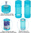Insulin Vial Protector for Lantus Apidra Admelog Insulin, Diabetes Insulin Silicone Sleeve Vial Holder Case for 10ML Insulin Vials