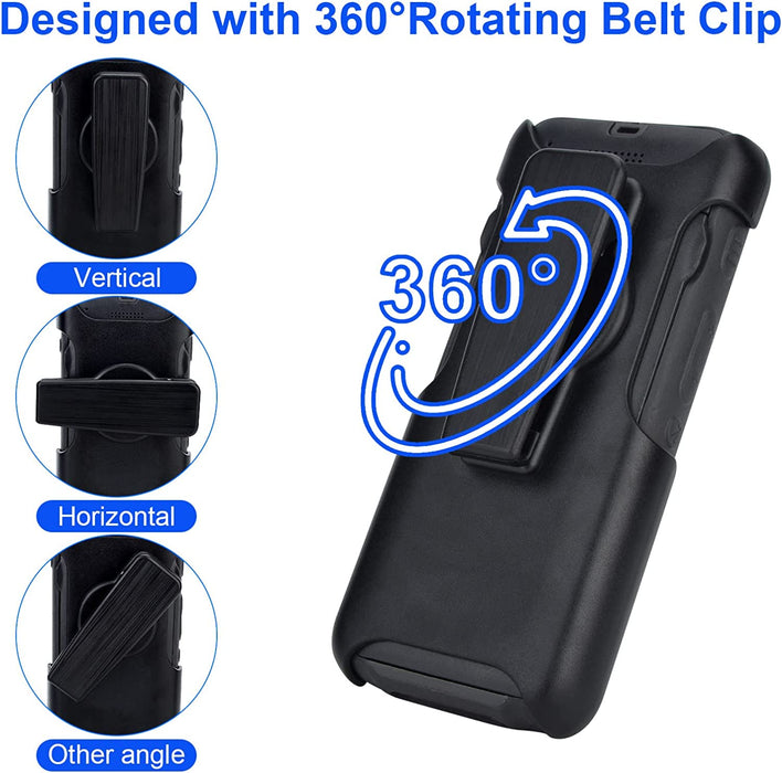 VoIP Phone Holster for Cisco 8821 Cisco 8821-EX with 360° Rotating Belt Clip Carrying case for Cisco Wireless IP Phone