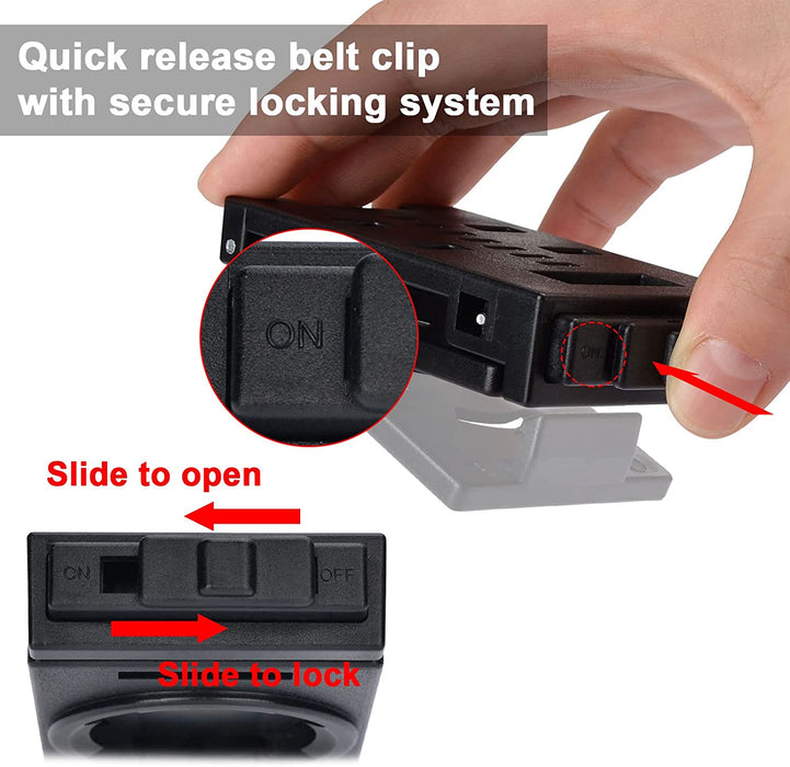 Belt Mount Clip for Garmin Montana 700i / 750i Handheld GPS ( NOT for Other Models, Not for Vehicle)