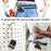 Tape measure holder fits for standard pant belt and 1.5"/1.75"/2" tool belt