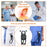 Premium Leather Stethoscope Holder for Littmann & All Stethoscope, Stethoscopes Holster Clip on Waist Belt/Scrubs/Pockets