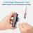 360° Rotating Case for Tandem tslim X2, Insulin Pump Holder for t:Slim/t:Slim G4, t: Holster Belt Clip with Cartridge Removal Tool Not Easy Fall & Break Pump Accessories