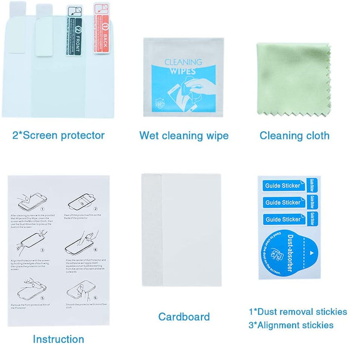 Screen Protector Cover for FreeStyle Libre Reader, FreeStyle Libre Pro, FreeStyle InsuLinx, 2 packs (Protector Only)