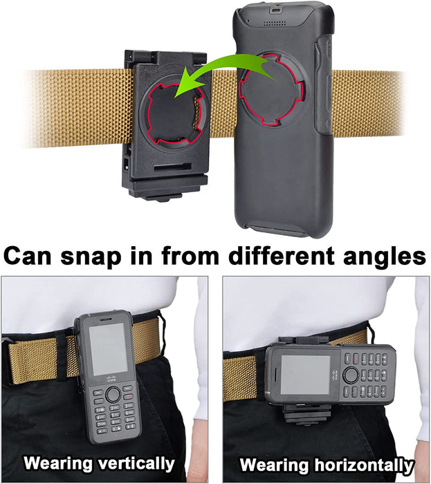 Belt Clip for Cisco 8821 and Cisco 8821-EX Wireless VoIP Phone