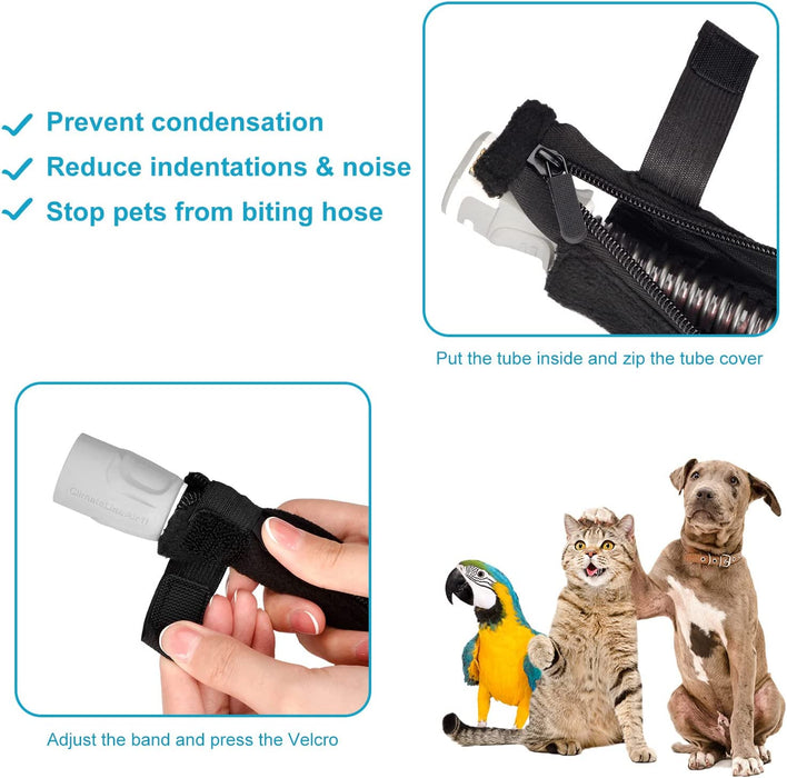 6.3ft Cpap Hose Cover for ResMed ClimateLineAir 11 Tube, 39102 Tubing Wrap for AirSense 11 - Prevent Condensation - Cats No Longer Attacking Hose