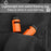 Taller Stair Gauges for Framing Square, Stair Gauge Knob for Layout Attachment Framing Jigs (Orange - 2-Pack)