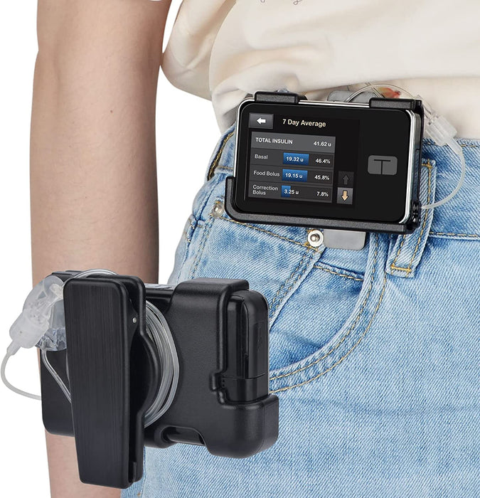 360° Rotating Case for tSlim X2 - Tandem Insulin Pump Holder for t:Sli ...